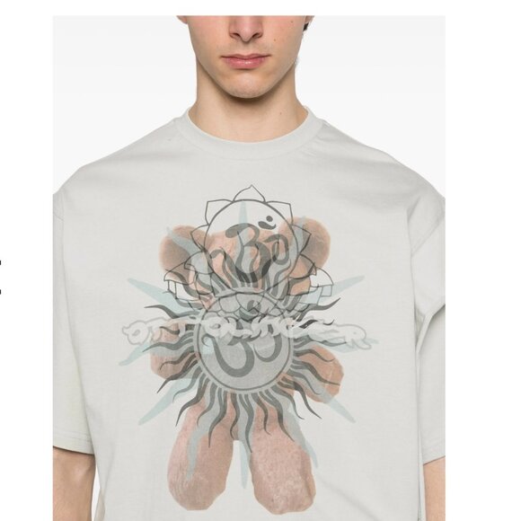 Ottolinger Deconstructed T-shirt Light Gray Size Small - Picture 9 of 15